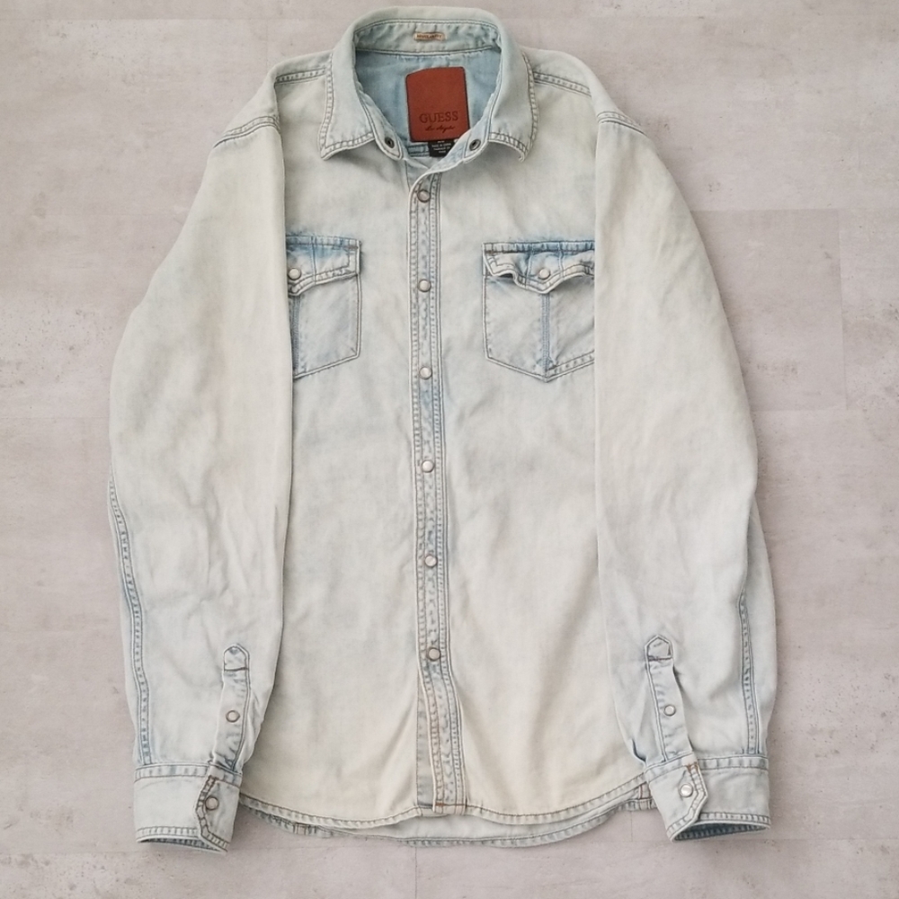 Blue Jean's  button down shirt
